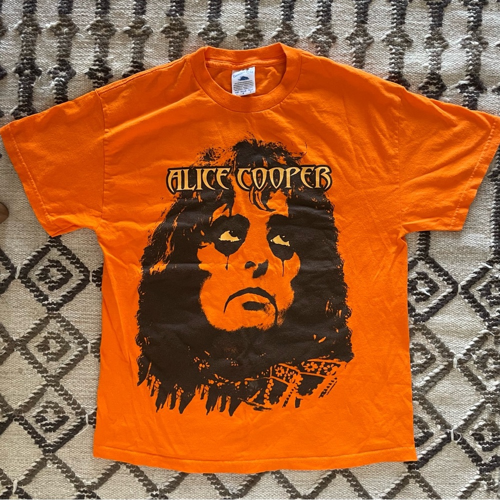 Vintage Y2K Alice Cooper Halloween Roseland NYC 2001 T-shirt